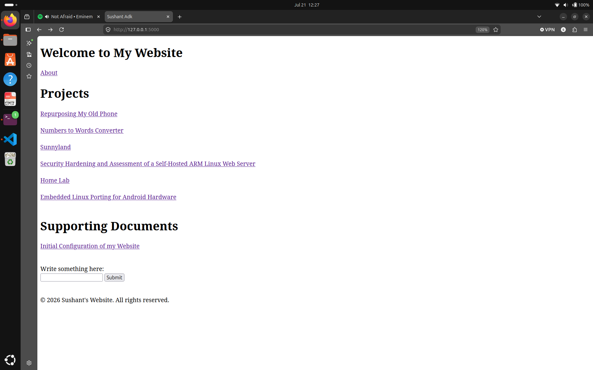 Index Page